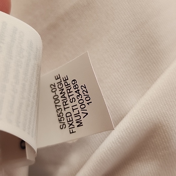 Old Navy 3x stripped triangle bikini top - Picture 4 of 5